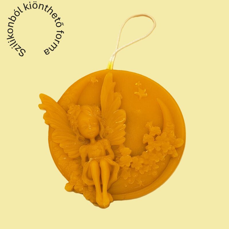 Tündéres akasztós dísz szilikon öntőforma – Profiszilikon