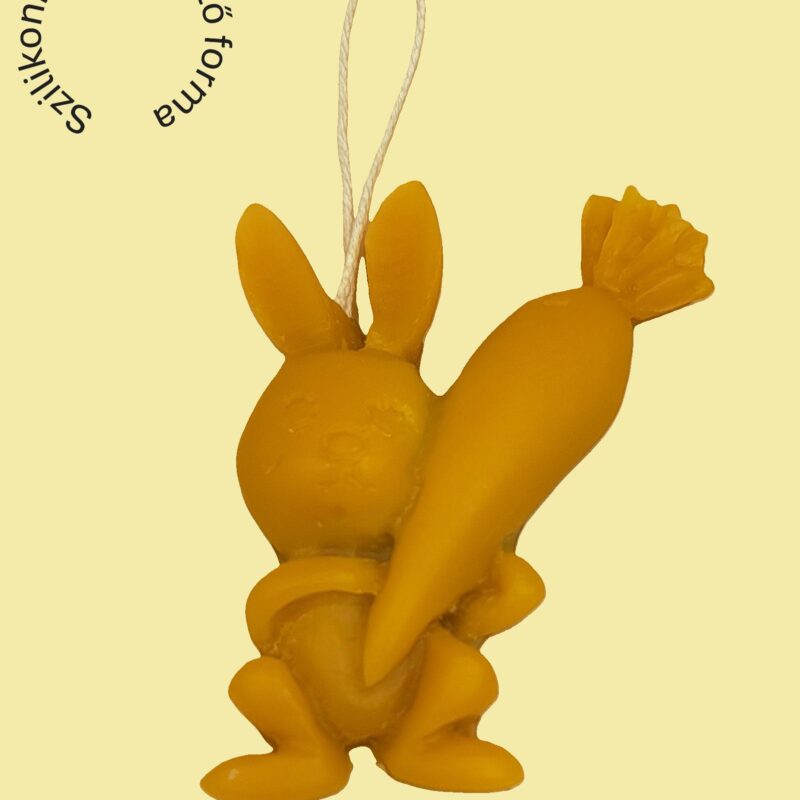 Répás nyuszi akasztós dísz szilikon öntőforma – Profiszilikon