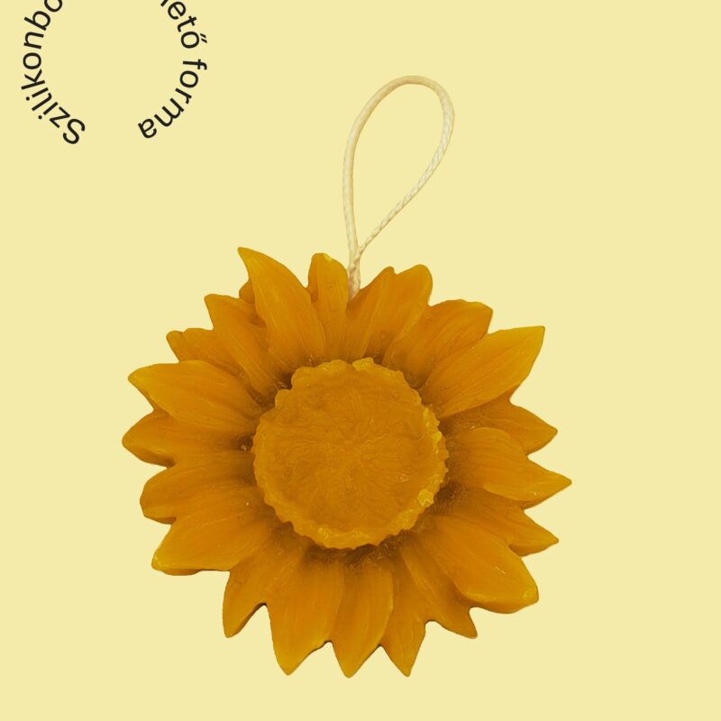 Napraforgó akasztós dísz szilikon öntőforma – Profiszilikon