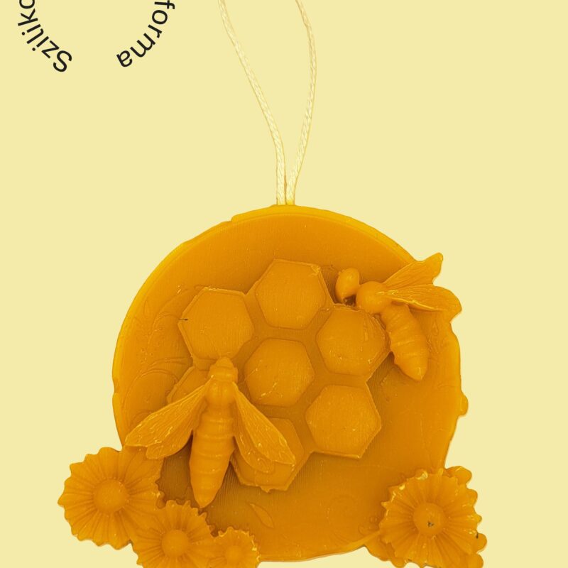 Méhecskés akasztós dísz szilikon öntőforma - Profiszilikon