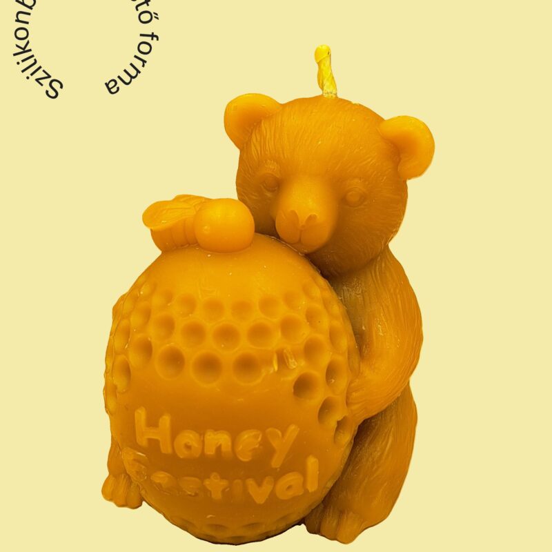 Honey Festival maci szilikon gyertyaöntő forma – Profiszilikon