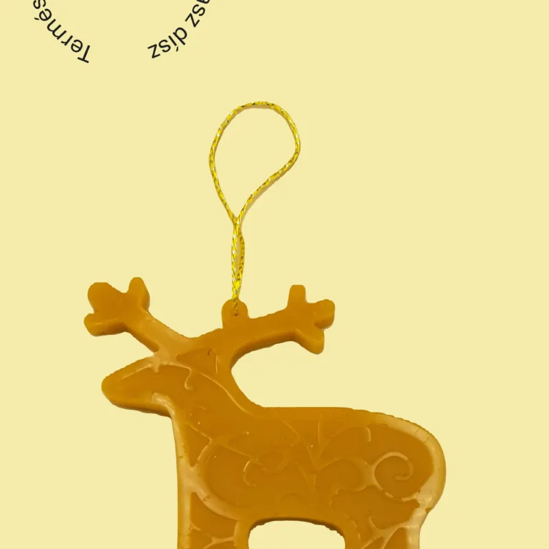 Rénszarvas akasztós dísz szilikon öntőforma – Profiszilikon