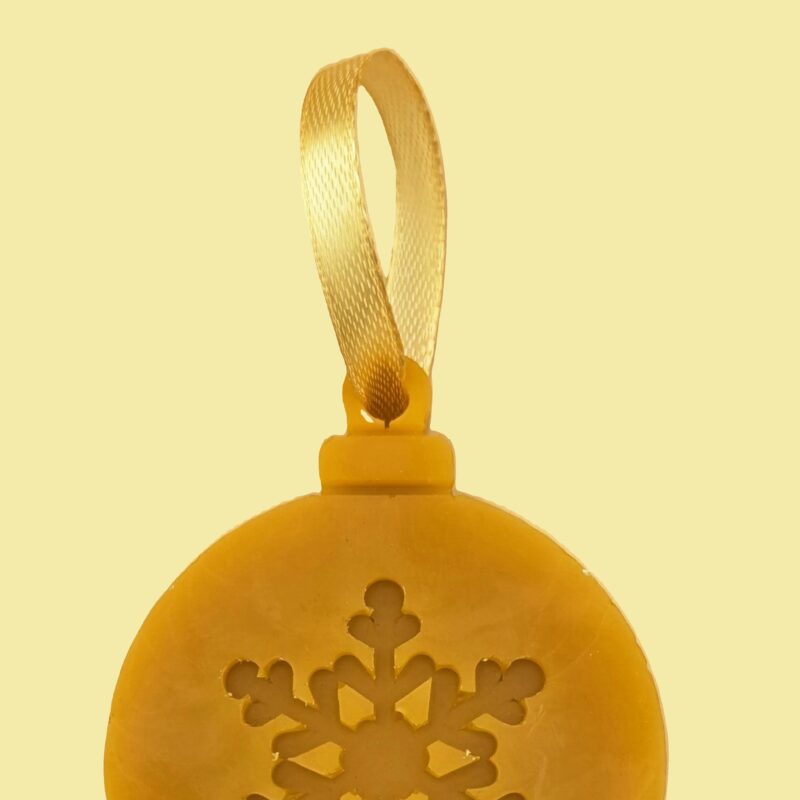 Hópelyhes gömb akasztós dísz szilikon öntőforma – Profiszilikon