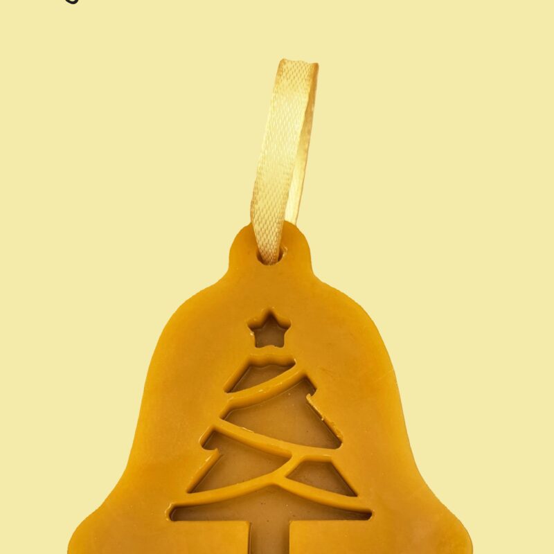 Fenyő mintás csengő akasztós dísz szilikon öntőforma – Profiszilikon