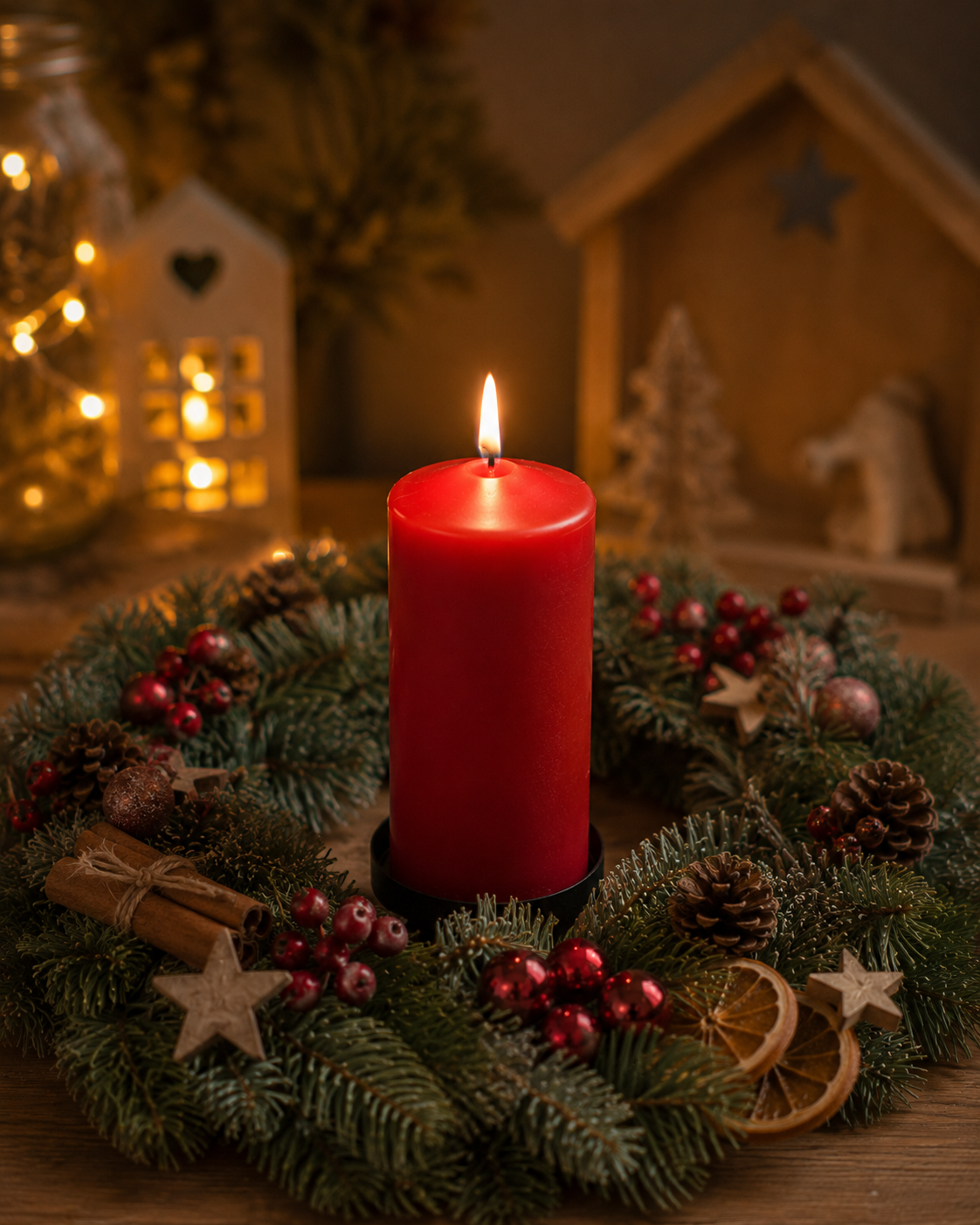 Adventi koszorús sima gyertya szilikon gyertyaöntő forma – Profiszilikon Adventi koszorús sima gyertya szilikon gyertyaöntő forma - Profiszilikon