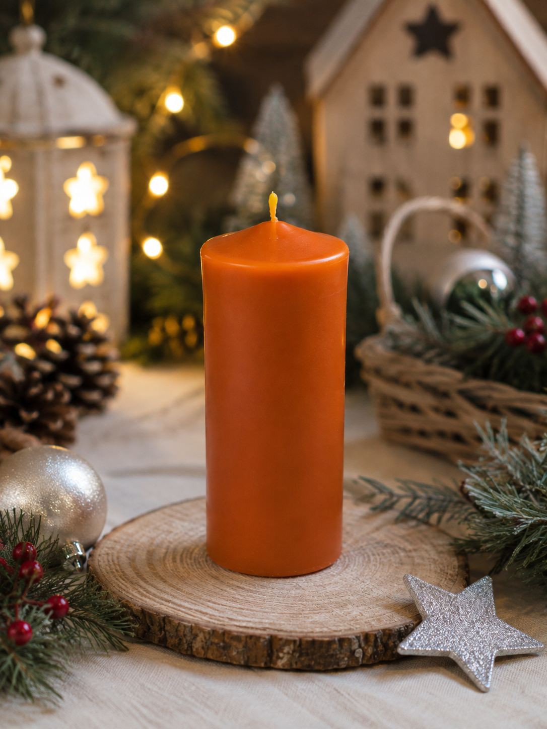 Adventi koszorús sima gyertya szilikon gyertyaöntő forma2 Adventi koszorús sima gyertya szilikon gyertyaöntő forma - Profiszilikon