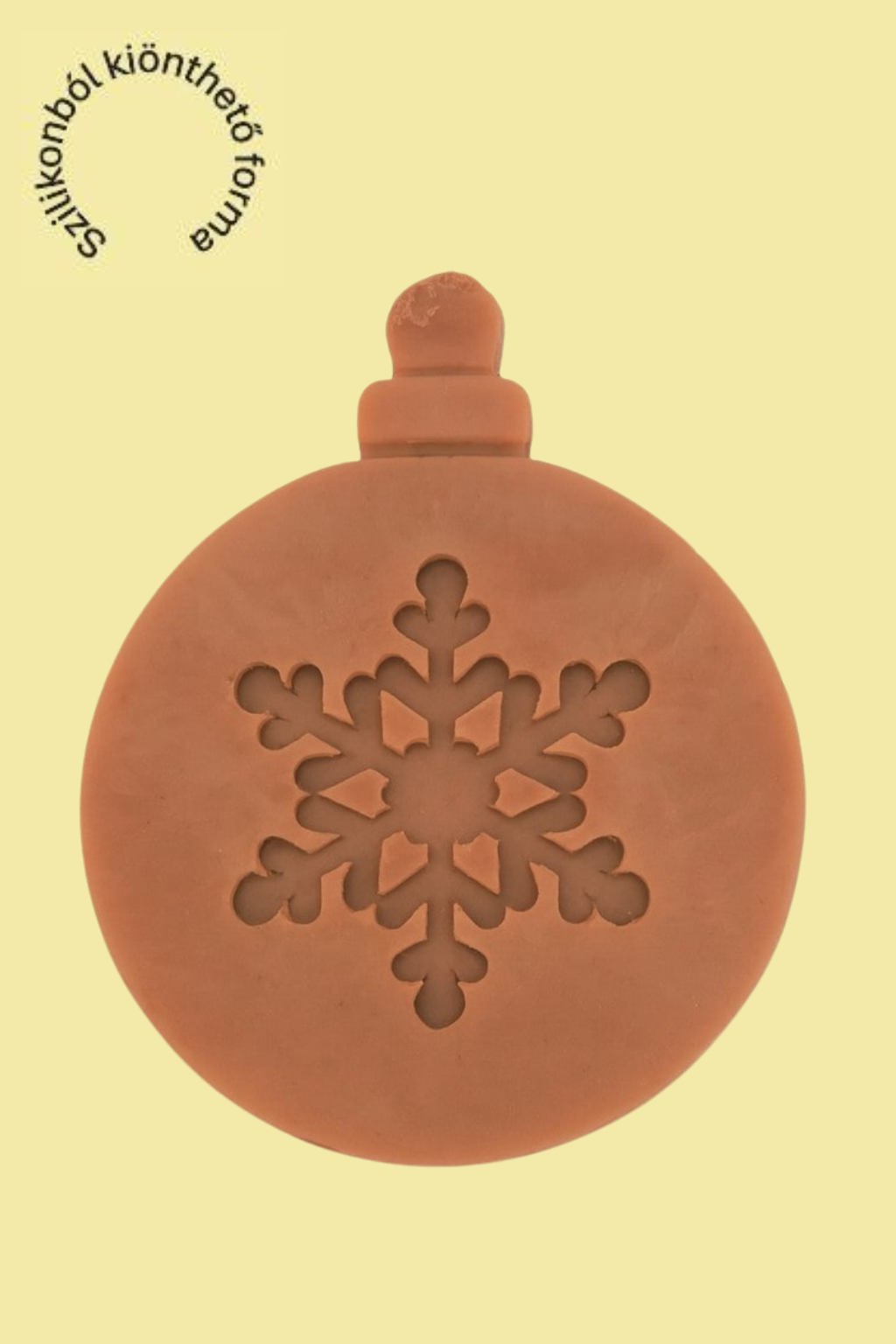 Hópelyhes gömb étkezési szilikon öntőforma – Profiszilikon Hópelyhes gömb étkezési szilikon öntőforma – Profiszilikon