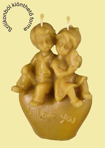 Kislány kisfiú szilikon gyertyaöntő forma – Profiszilikon