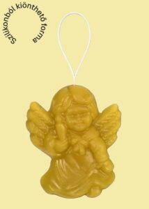 Angyalkás akasztós dísz szilikon forma – Profiszilikon