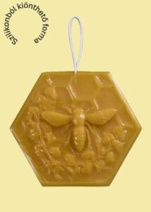 Akasztós méhecskés dísz szilikon forma – Profiszilikon