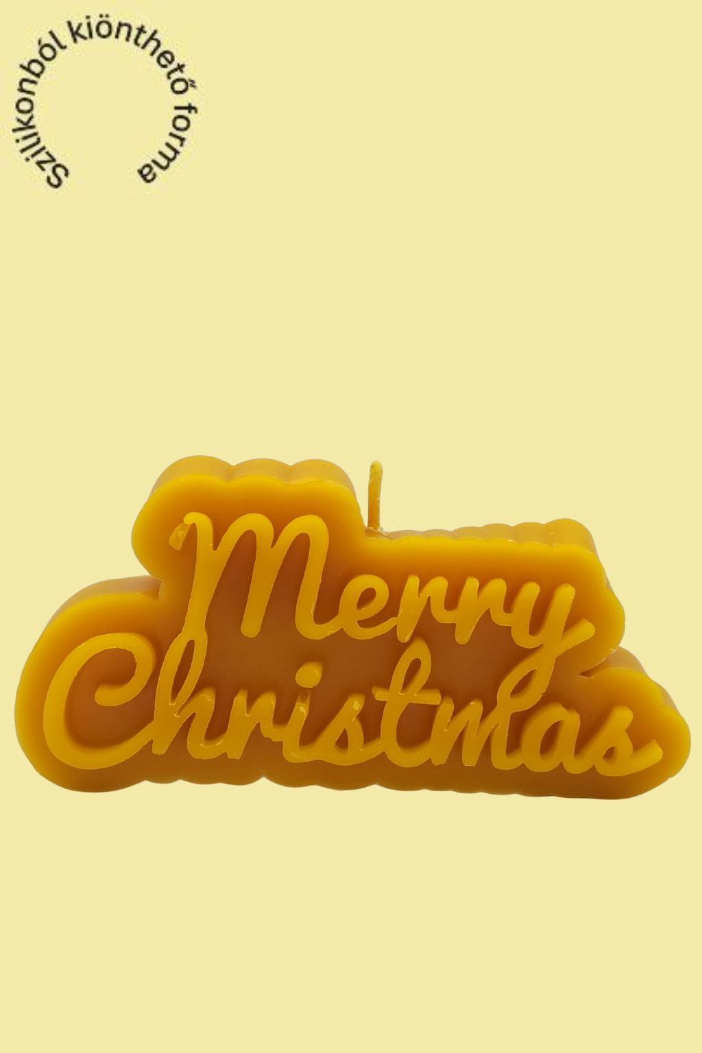 Karácsonyi feliratos szilikon gyertyaöntő forma – Profiszilikon Karácsonyi feliratos szilikon gyertyaöntő forma – Profiszilikon