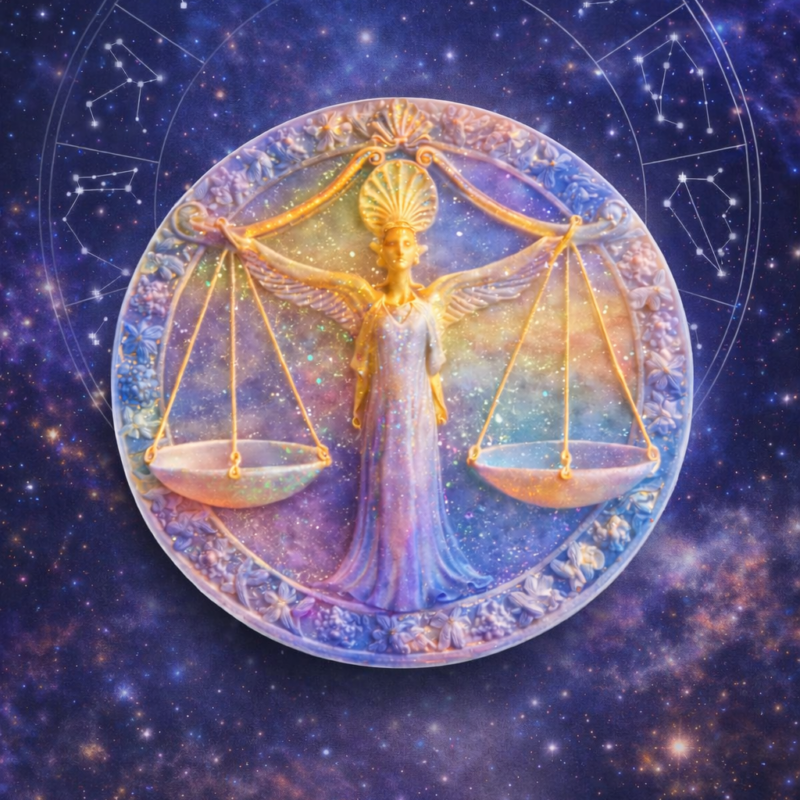 Mérleg horoszkóp szilikon öntőforma – Profiszilikon