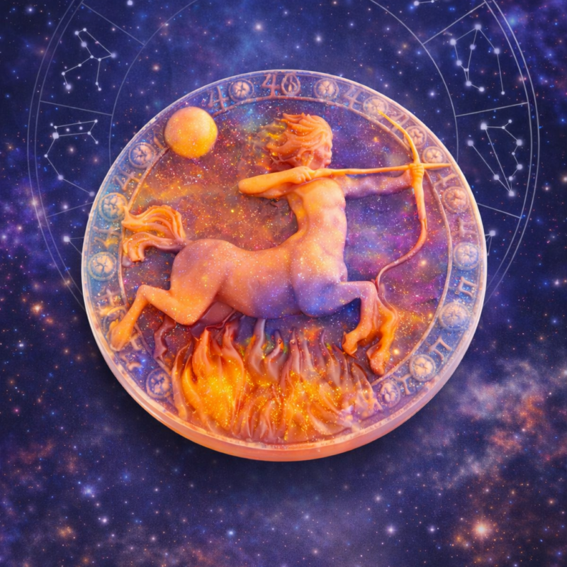 Nyilas horoszkóp szilikon öntőforma – Profiszilikon