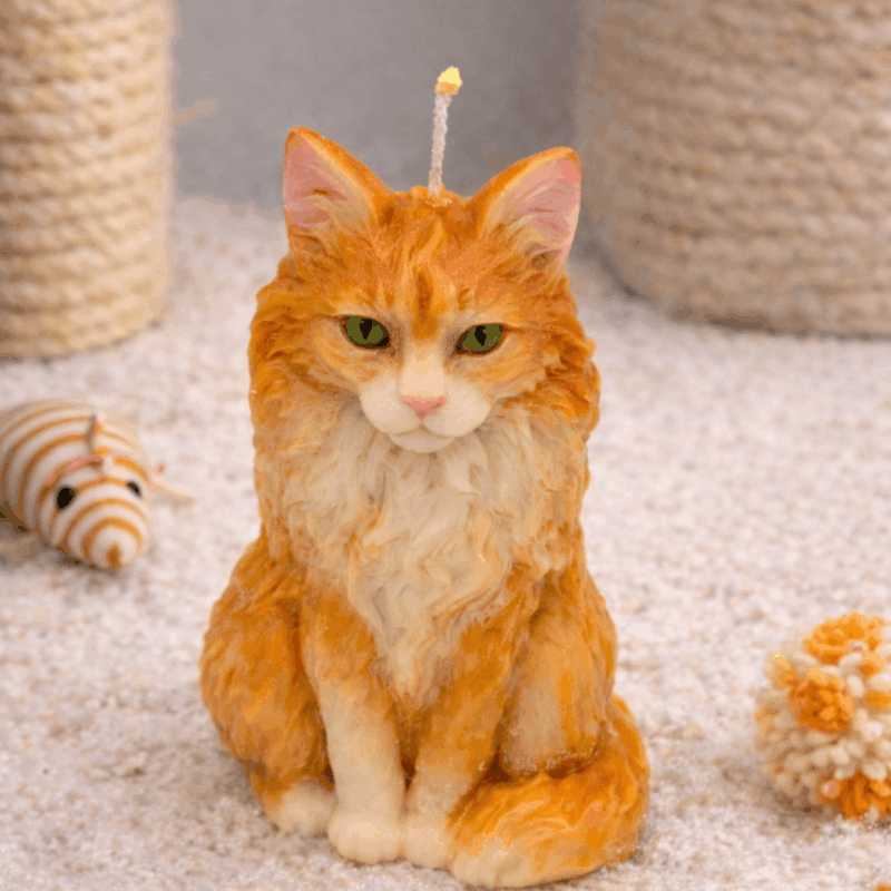 Maine Coon szilikon gyertyaöntő forma – Profiszilikon
