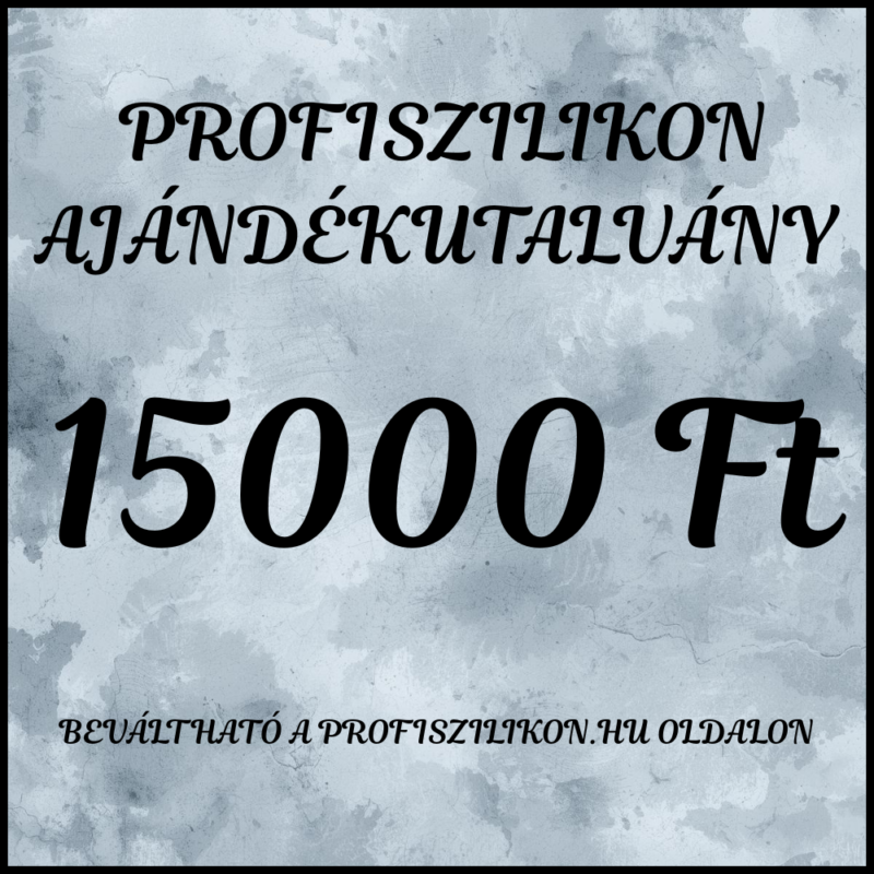 Ajándékutalvány a profiszilikon kínálatában