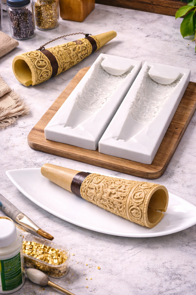 Egyedi Lehel Kürtje sütemény szilikon öntőforma - Profiszilikon