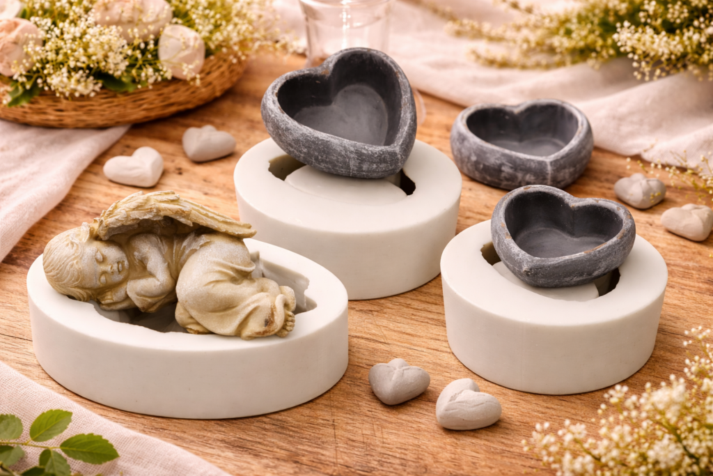 Egyedi cement öntő szilikon formák – visszatérő megrendelőnk projektje