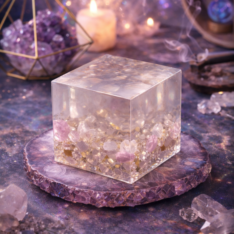 szabályos kocka szilikon öntőforma epoxi és gyertya készítéshez letisztult kocka forma