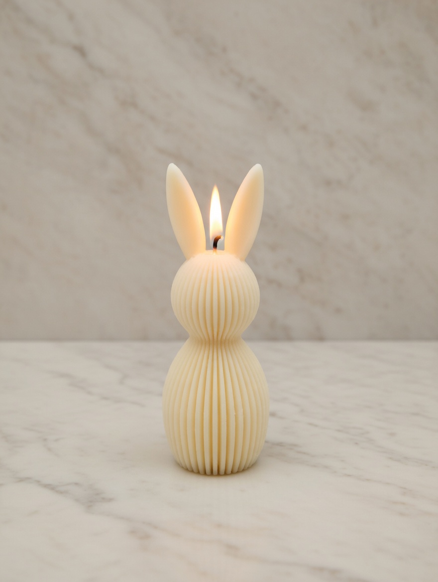 modern nyuszi szilikon öntőforma gyertya készítéshez letisztult húsvéti nyuszi figura modern nyuszi szilikon öntőforma gyertya készítéshez letisztult húsvéti nyuszi figura
